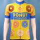 thumbnail image 4 of Maillot de ciclismo Donut Give Up para hombre, manga corta, reflectante, para ciclismo de montaña, para descenso, equipo profesional, novedad de verano, 4 of 5
