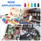 thumbnail image 5 of Uxcell 100Pcs Terminal de Anillo Aislado RVS2-5 Conectores de Cable Ojo 16-14AWG para Industrial, Cableado Eléctrico, Rojo, 5 of 5