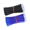 thumbnail image 4 of 10pcs Refills Erasable Black Writing Tools Washable Gift Stationery Tools Washable Magic Pens Students Refill Lightweight Replacement, 4 of 8