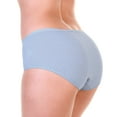 thumbnail image 5 of Angelina Women's Cotton Mid Rise Panties with Ribbed Design (6-Pack), 5 of 7