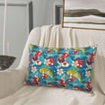 thumbnail image 5 of Uemuo Japanese Koi Print Throw Pillow Case – Cozy & Soft Cushion Cover, Hypoallergenic Pillow Case for Sleeping, Perfect for Women with Envelope Closure-16"x24", 5 of 6