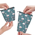 thumbnail image 3 of Lsque Flamingo Pattern Telescopic Pencil Bag Pen Holder Stationery Case, Stand-up Retractable Transformer Bag Organizer, 3 of 6