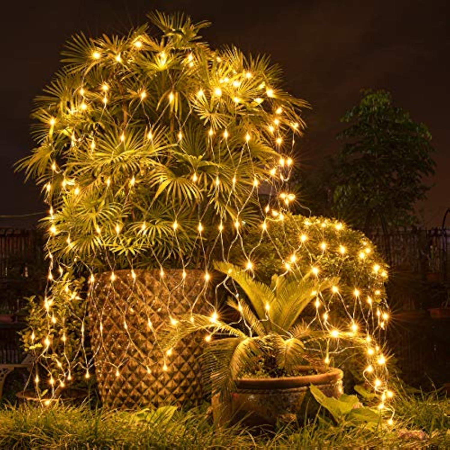 Wick's Outdoor Living MESH 6 x 10 ft Outdoor LED String Lights, 6-Pack
