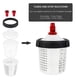 thumbnail image 3 of 600ml Disposable Paint Cup with Connector Sprayer Cup Paint Mixing Cup Type H/O Quick Cup Spraying 16X1.5MM Internal, 3 of 5