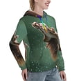 thumbnail image 6 of Daiia Squirrel Pattern Women's Fashion Hoodies & Sweatshirts with Kangaroo Pocket Hooded Sweatshirt with Eye-catching Drawstrings-XX-Large, 6 of 7