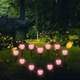 thumbnail image 1 of Hbdhejl 4Pcs Solar Garden Lights Led Solar Valentine'S Day Lawn Tree Plug Lights Outdoor Stakes Decorations, 1 of 8