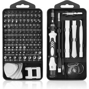 115 Dans 1 Jeu de tournevis de précision - Multi-magnétique, stable & Accessible en acier chromé Vanadium - Kit d'outils pour usage domestique, réparation de précision, entretien ménager, jeux d'instruments pour les projets diy