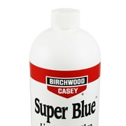 Birchwood Casey Fast-Acting Long-Lasting Extra Strength Super Blue Liquid Gun Blue for Steel, Touch-Up & Complete Reblue, 32 OUNCE