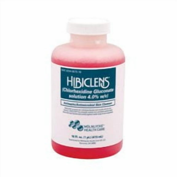 Hibiclens Surgical Scrub 4% CHG (Chlorhexidine Gluconate) 16 oz. Bottle, Pack of 4