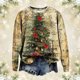 thumbnail image 4 of TaTaai Hoodies Shirts for Women Early Fall Long Sleeve Tops Vintage Graphic Outfits Tops Fashion Pullover Tees Gift, 4 of 5
