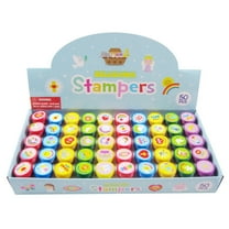 Tinymills 50 Pcs Religious Assorted Stampers for Vacation Bible School & Sunday School Prizes