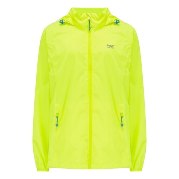 Mac in a Sac - Origin II - Waterproof Packable Jacket for Men & Women - Neon Yellow - XS