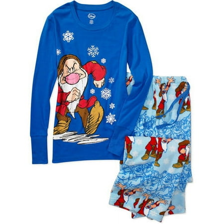Disney - Women's Grumpy Christmas Knit Fleece Sleep Set