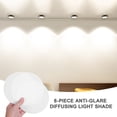 thumbnail image 4 of SHISUYAN 6pcs Household Diffuser Light Shade Anti-Dazzling Spotlight Lamp Cover Durable Ceiling Lamp Accessory, 4 of 6