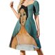 thumbnail image 1 of Amedeo Modigliani Christina Vestido de manga corta vestidos de mujer vestido de noche de verano 2025, 1 of 6
