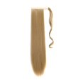 thumbnail image 3 of FITYLE 26 inch Long Straight Ponytail Extension,Soft as Human Hair,Styling Ponytails,Beauty Supplies Wrap Around Ponytail Extension for Girls gold brown, 3 of 9