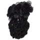 thumbnail image 2 of 2pcs Women Hair Bun Covers Flower Hair Net Clips Hair Accessories for Stewardess Nurse, 2 of 3
