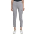 thumbnail image 1 of Calvin Klein Pantalon Cargo Décontracté Uni pour Femmes, Gris, Très Petit, 1 of 1