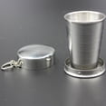 thumbnail image 1 of Gobelet Rétractable en Acier Inoxydable Pliable pour Camping Extérieur Tasse en Métal Mug en Acier Inoxydable 75ml/150ml/250ml, 1 of 9