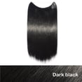 thumbnail image 2 of Fil Transparent Invisible Sans Clip Extensions de Cheveux Lisses Ondulées Bouclées Cheveux Synthétiques, 2 of 5