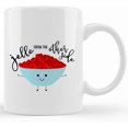 thumbnail image 1 of Personalized Inspirational Coffee Mug  Live Life Worry Less Positivity Quotes Cute Mugs For Her Gift Idea Girly Mugs Text Based Pink Heart Ceramic Novelty Coffee Mugs Mug T 11 OZ Mugs, 1 of 4