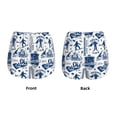thumbnail image 3 of Balery Skiing Enthusiast Pantalones cortos deportivos para mujer con forro y dos bolsillos, elásticos, para entrenamiento, gimnasio, yoga-Large, 3 of 7