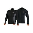 thumbnail image 2 of Greeniant Chaqueta de buceo Trajes de baño a prueba de frío de alta eficiencia Protector solar fuerte Ribete de cuero Traje de neopreno Deportes acuáticos Hombres Negro 3XL, 2 of 6
