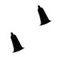 thumbnail image 1 of Capa con capucha de terciopelo Cateissary larga disfraz de Halloween Negro 150 cm 2Conjunto, 1 of 1