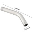 thumbnail image 4 of G1/2 inch 15cm Wall Mounted Stainless Steel Shower Head Extension Angled Shower Arm Extra Pipe, 4 of 5