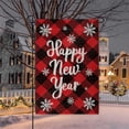 thumbnail image 4 of Eespoir 2026 Garden Flag, Home Garden Party Decoration, Seasonal Yard Flag, for Front Yard, Garden Pole, Patio, Spring, Summer, Fall, Winter, Welcome Sign(Red), 4 of 4