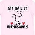 thumbnail image 4 of Inktastic Veterinarian Daddy Vet Boys or Girls Toddler T-Shirt, 4 of 5