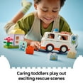 thumbnail image 6 of LEGO DUPLO Town Ambulance & Driver Building Toy Playset - Preschool Learning and Educational Ambulance Toy for Toddlers, Boys and Girls, Ages 2+ - Pretend Play Baby Gift Idea - 10447, 6 of 8