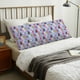 thumbnail image 4 of Balery Bees And Daisies Striped Funda Protectora para Almohada Corporal de Algodón Hipoalergénico con Cierre(55 x 21 pulgadas), Almohadas No Incluidas, 4 of 7