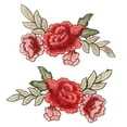 thumbnail image 1 of Bearachild 2 piezas parches bordados DIY cuello tela arte bordado decoración costura a mano tela pegatina Tela de costura y artesanía Bearachild JJ9163-00, 1 of 4