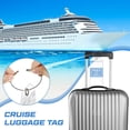 thumbnail image 6 of Papapt 9Pcs Cruise Accessories Kit Includes 4 Pcs Carnival Cruise Luggage Tags with Metal Loop 2 Pcs Cruise Lanyards for Ship Cards 2 Pcs Waterproof Phone Pouch and a Cruise Power Strip (Cute Color), 6 of 7
