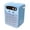 Blue, variant on Desktop Humidification Fan Water-Cooling, Bluetooth Speaker Personal Air Cooler Mist Spray Mini Chiller for Office Desk Bedroom, Portable Evaporative Air Conditioner for Home Dorm Room Outdoor,