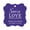 Purple Violet, variant on Darling Souvenir S'More Love For Later Tag Custom Favor Fancy Hang Tags -Kraft-100 Tags