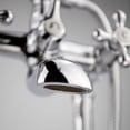 thumbnail image 4 of Dyconn Faucet  Freestanding Tub Filler Faucet with Hand Shower Chrome Chrome Finish, 4 of 4