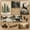 Tan Brown Black, variant on Castle Fairy Vintage Hunting Cabin Deer Full Size Comforter Sets 3-Piece for Teens,Rustic Hunting Dog Duck Bedding Comforter Set,Khaki Camo Green,Black Reversible,1 Comforter and 2 Pillowcases