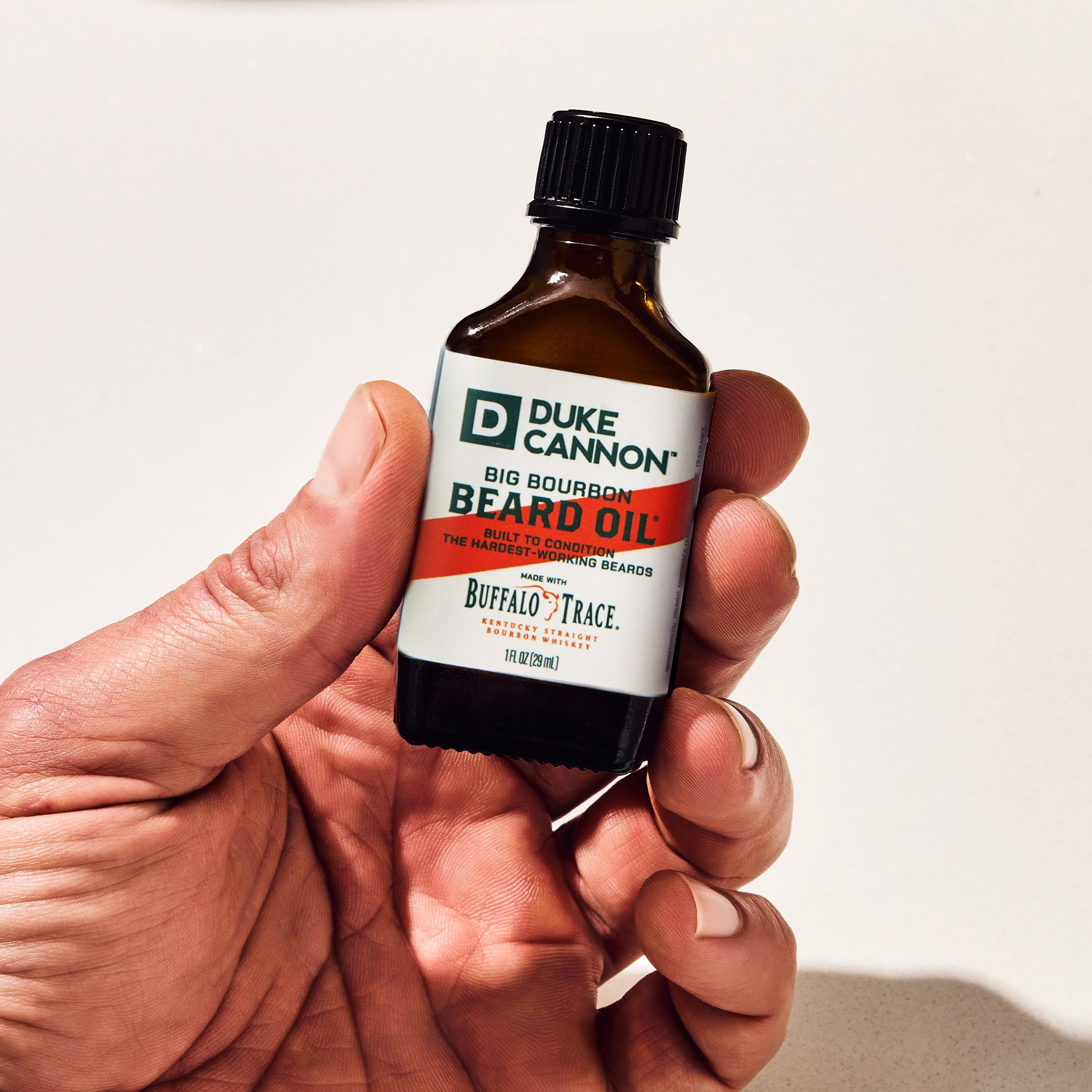 Duke Cannon Supply Co. Big Bourbon Beard Oil, 1 fl oz