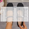 thumbnail image 4 of Women's Square Toe Mary Jane Flats, Solid Color Pearl Strap Bow Flat Shoes, Soft Upper Casual Slip On Shoes for All Seasons, 4 of 9
