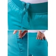 thumbnail image 4 of Adar Pro Scrubs For Women - Skinny Leg Yoga Scrub Pants, 4 of 6