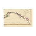 thumbnail image 2 of Historic State Map - Alaska North East Asia - Faden 1794 - Vintage Wall Art, 2 of 4
