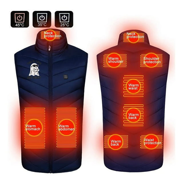Puntoco Abrigo Térmico de Halloween de Talla Grande para Hombres y Mujeres 9 Chaqueta Térmica Térmica Abrigo Térmico de Invierno Puntoco Puntoco-2348