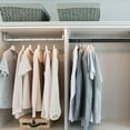 thumbnail image 4 of IFANLANDOR Clothes Hanging Rod Wardrobe Cross Bar For Household Use Height Compact Design Sturdy Load Bearing Capacity, 4 of 8