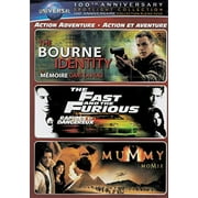 DRMM INC The Bourne Identity, The Fast And The Furious, The Mummy Triple Feature DVD