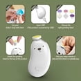 thumbnail image 3 of EXLEAF 2026 New Baby Nail Clippers, Electric Nail Trimmer with Led Light, Gentle Baby Nail File Grooming Kit with 6 Replacement Heads & Storage Case for Infant Toddler Or Adults Toes Fingernails Care, 3 of 5