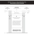 thumbnail image 4 of MODE Simplicity Single Adjustable Curtain Rod Set with Modern Ball Finials, Fits 24” to 60” Windows, 4 of 6