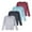Set 7, variant on Real Essentials 4 Pack: Women's Dry-Fit Tech Stretch Long-Sleeve Athletic Workout T-Shirt (Available in Plus Size)