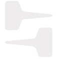 thumbnail image 3 of 100pcs Plastic Plant T-type Tags Markers Nursery Garden Decoration Tags for Plants Garden Decor Gardening Label, 3 of 5